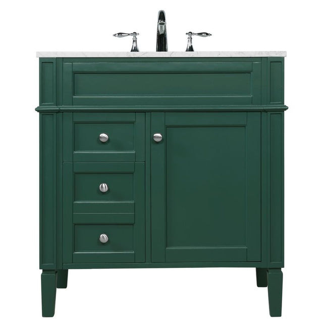 VF12532GN 32" Single Bathroom Vanity in Green