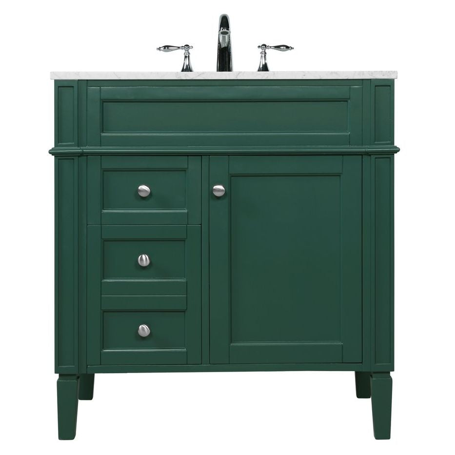 VF12532GN 32" Single Bathroom Vanity in Green