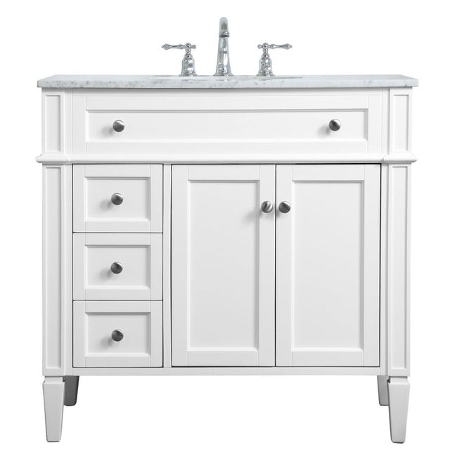 VF12536WH 36" Single Bathroom Vanity in White