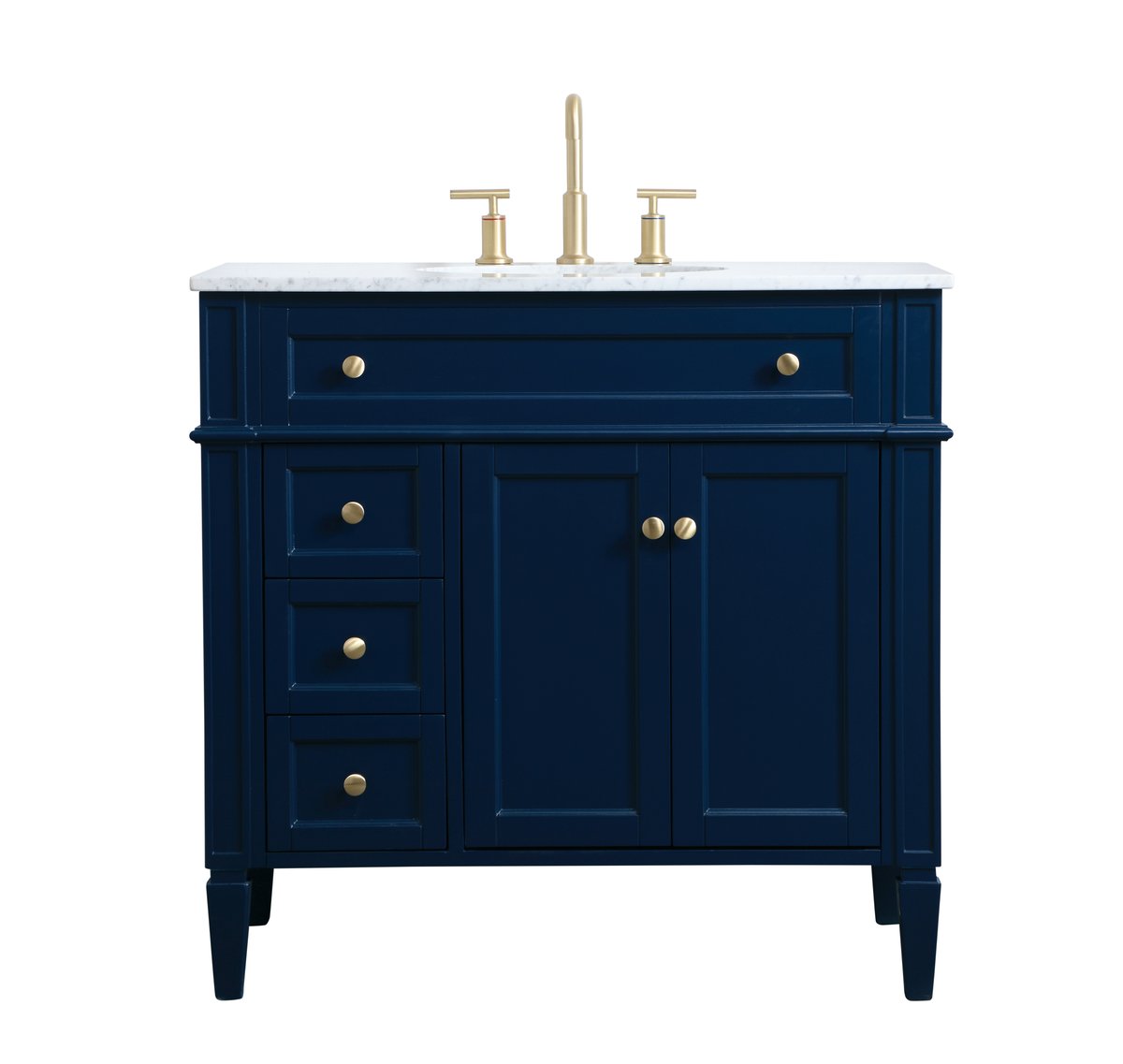 VF12536BL 36" Single Bathroom Vanity in Blue