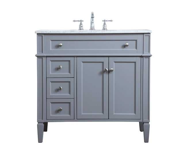 VF12536GR 36" Single Bathroom Vanity in Grey