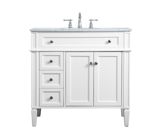 VF12536WH 36" Single Bathroom Vanity in White
