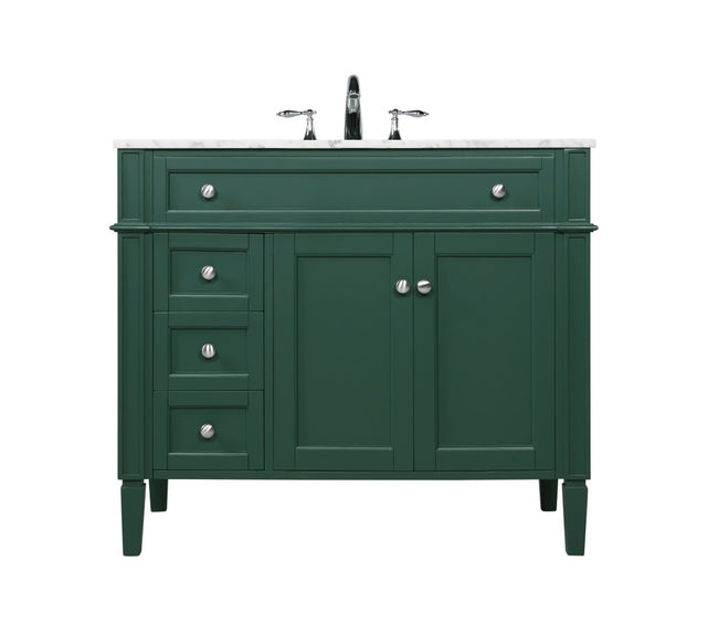 VF12540GN 40" Single Bathroom Vanity in Green