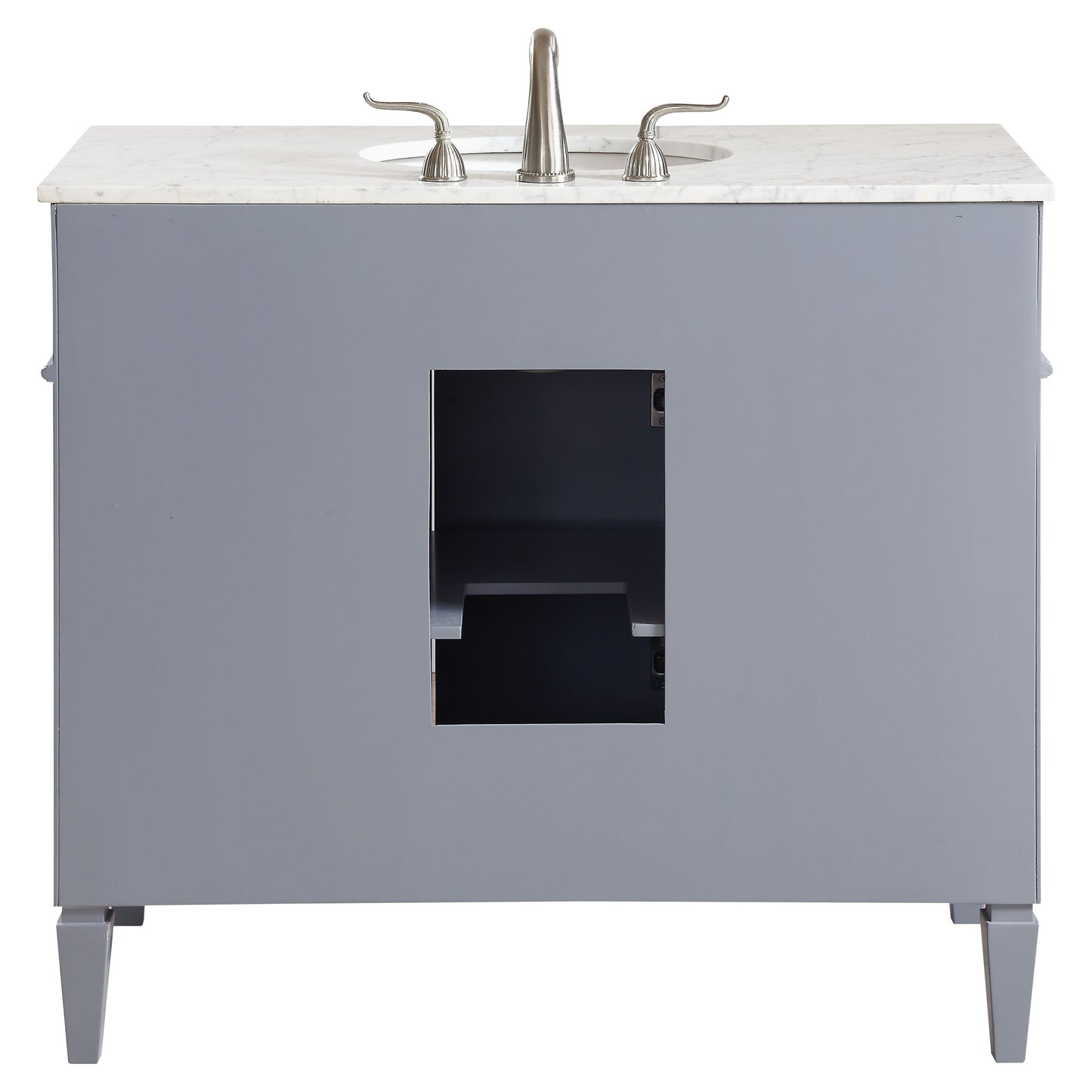 VF12540GR 40" Single Bathroom Vanity Set in Grey