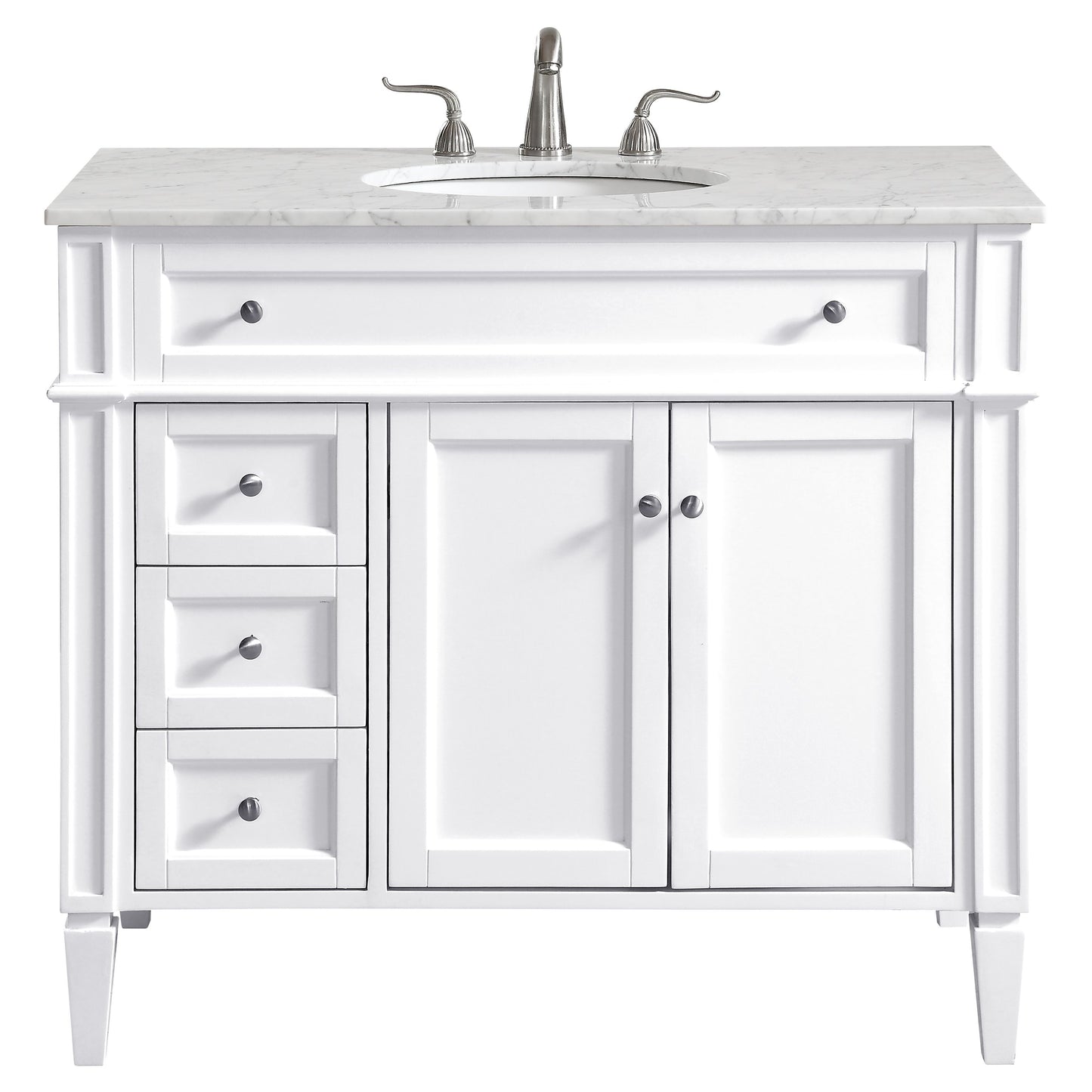 VF12540WH 40" Single Bathroom Vanity Set in White