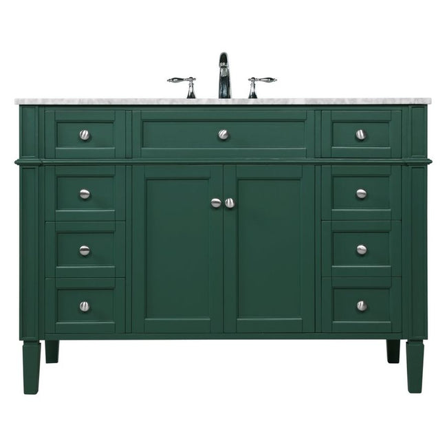 VF12548GN 48" Single Bathroom Vanity in Green
