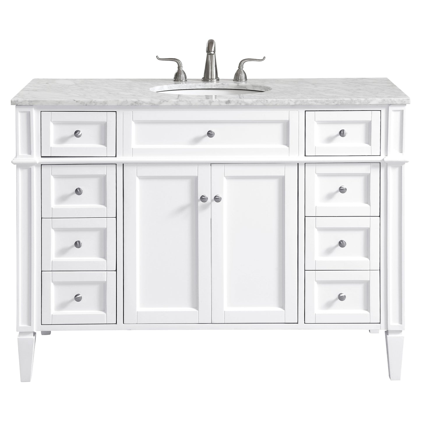 VF12548WH 48" Single Bathroom Vanity Set in White