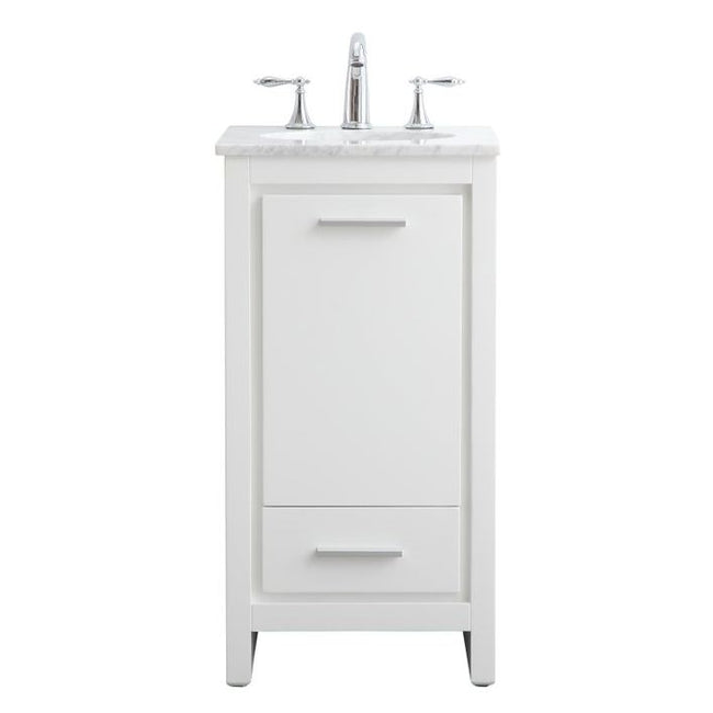 VF12818WH 18" Single Bathroom Vanity Set in White
