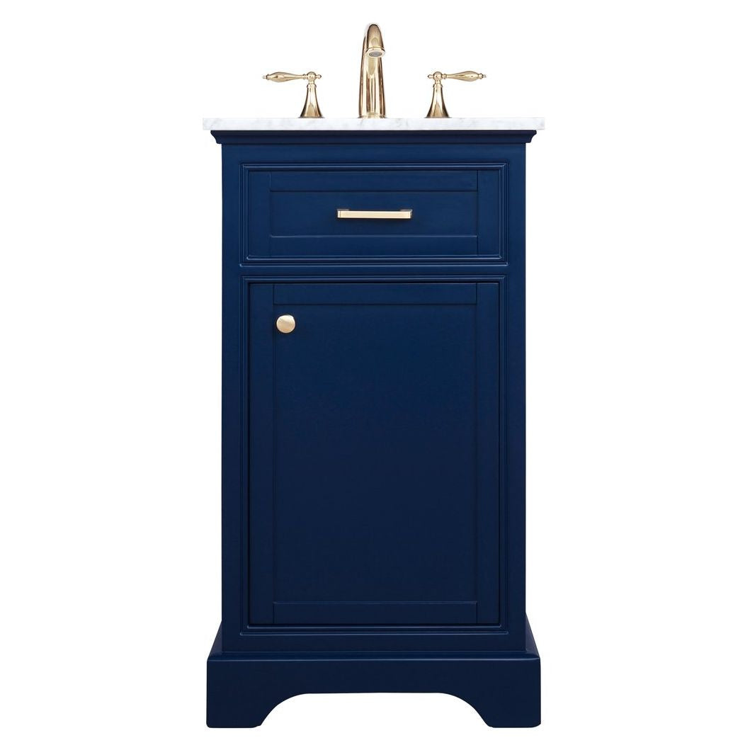 VF15019BL 19" Single Bathroom Vanity in Blue