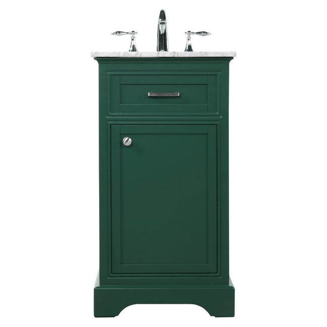 VF15019GN 19" Single Bathroom Vanity in Green