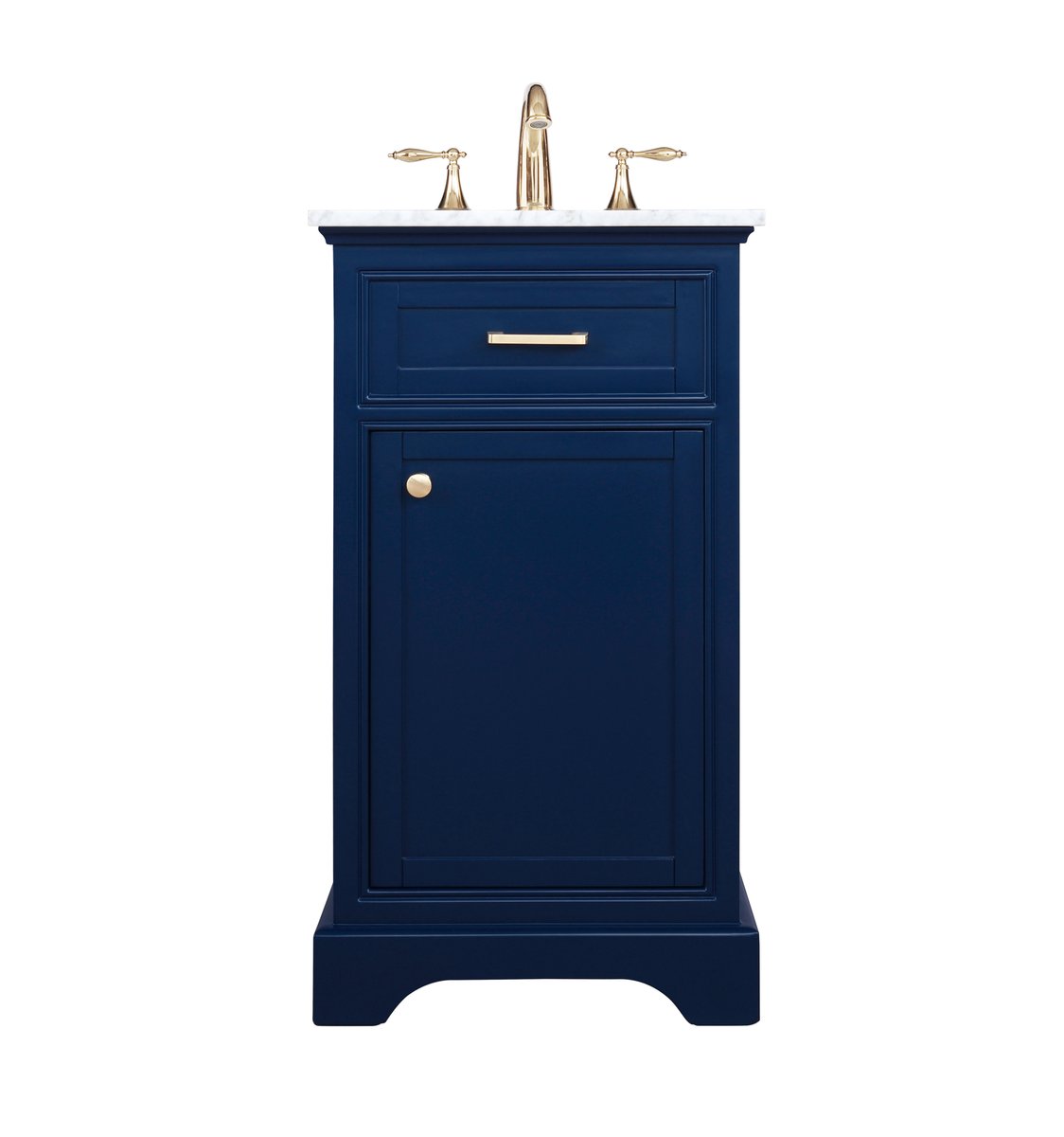 VF15019BL 19" Single Bathroom Vanity in Blue