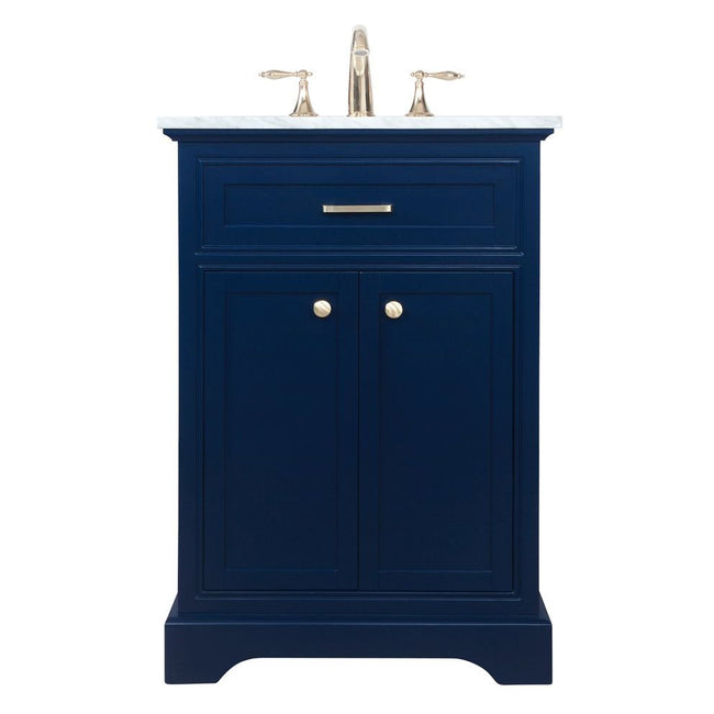 VF15024BL 24" Single Bathroom Vanity in Blue