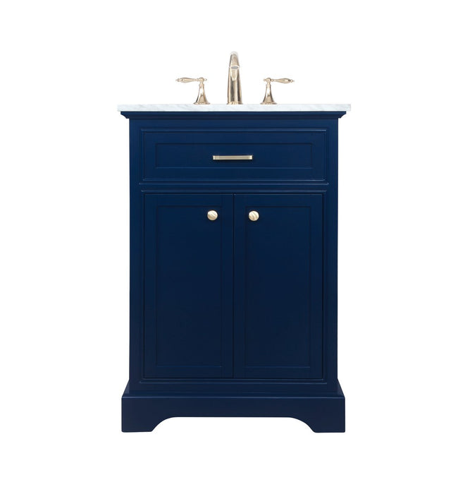 VF15024BL 24" Single Bathroom Vanity in Blue