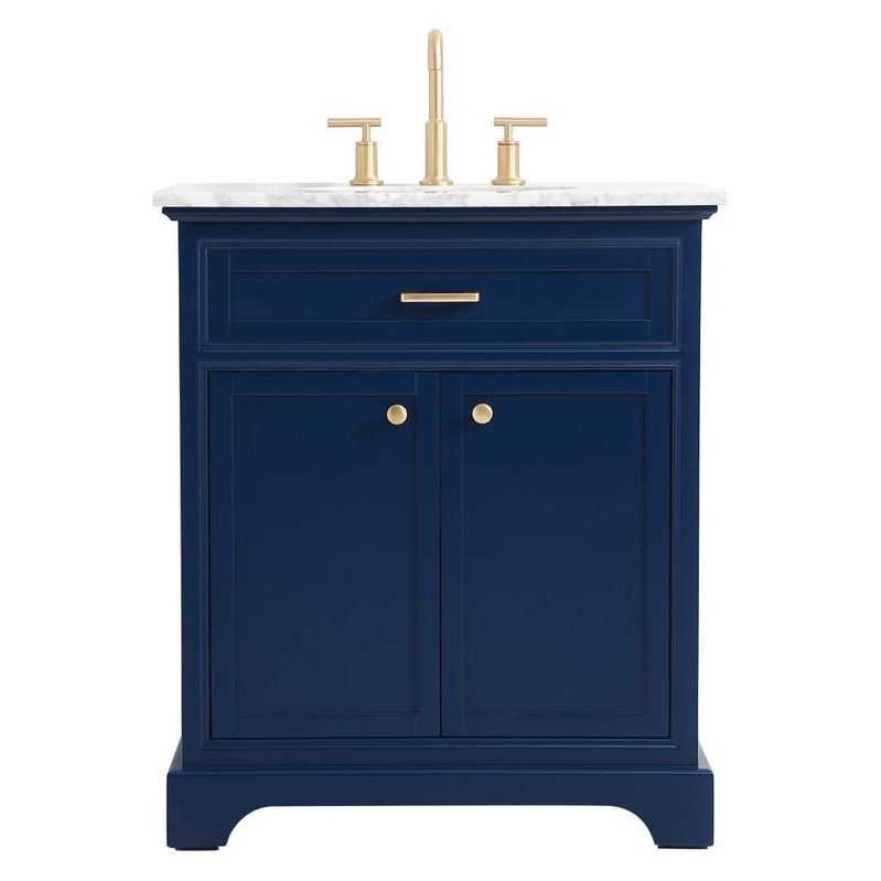 VF15030BL 30" Single Bathroom Vanity in Blue