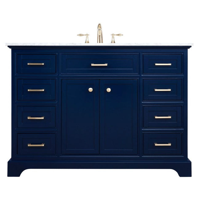 VF15048BL 48" Single Bathroom Vanity in Blue