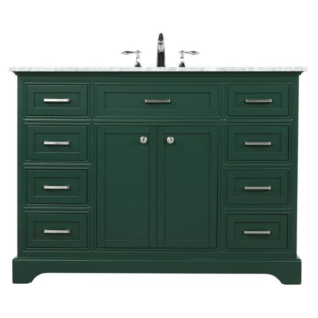 VF15048GN 48" Single Bathroom Vanity in Green