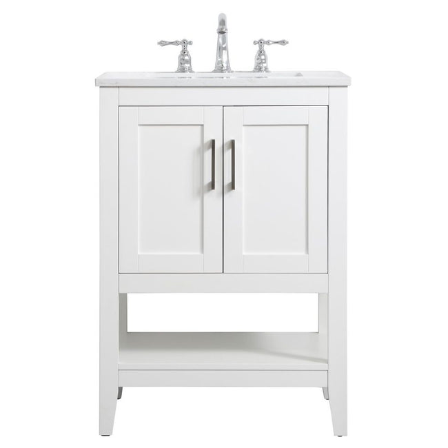 VF16024WH 24" Single Bathroom Vanity in White