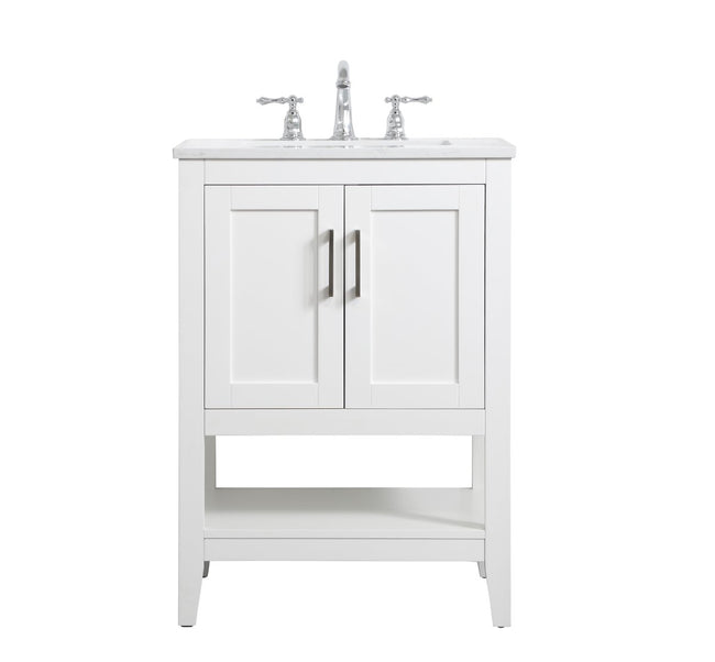 VF16024WH 24" Single Bathroom Vanity in White