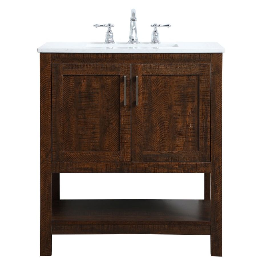 VF16030EX 30" Single Bathroom Vanity in Espresso