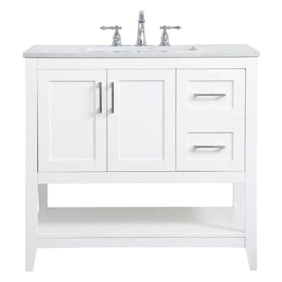 VF16036WH 36" Single Bathroom Vanity in White
