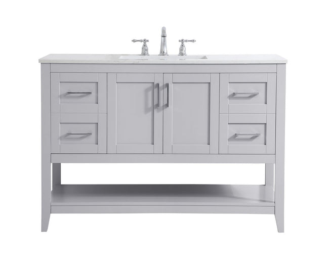 VF16048GR 48" Single Bathroom Vanity in Grey