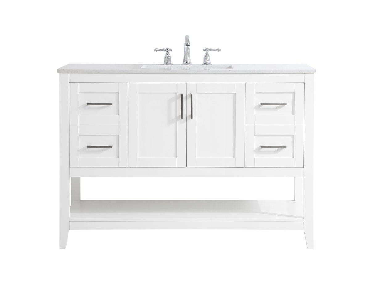 VF16048WH 48" Single Bathroom Vanity in White