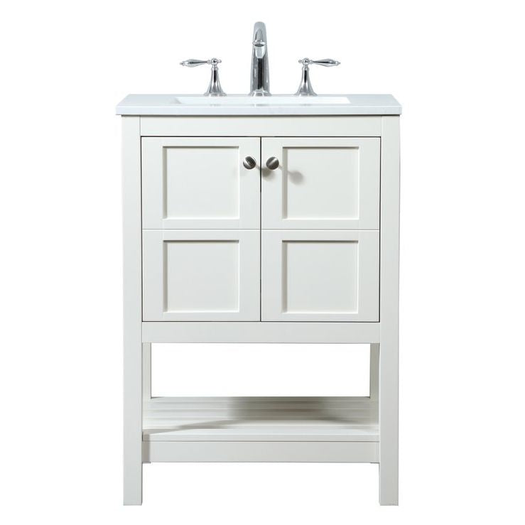 VF16424WH 24" Single Bathroom Vanity in White