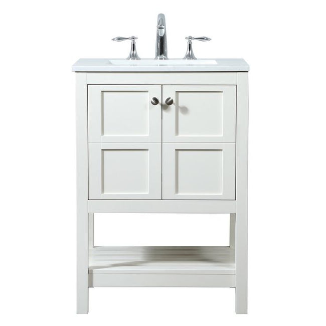VF16424WH 24" Single Bathroom Vanity in White