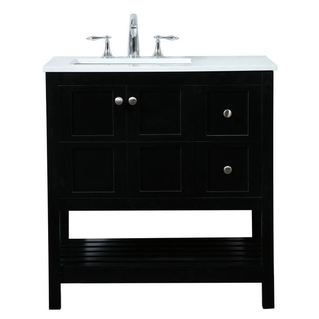 VF16432BK 32" Single Bathroom Vanity in Black