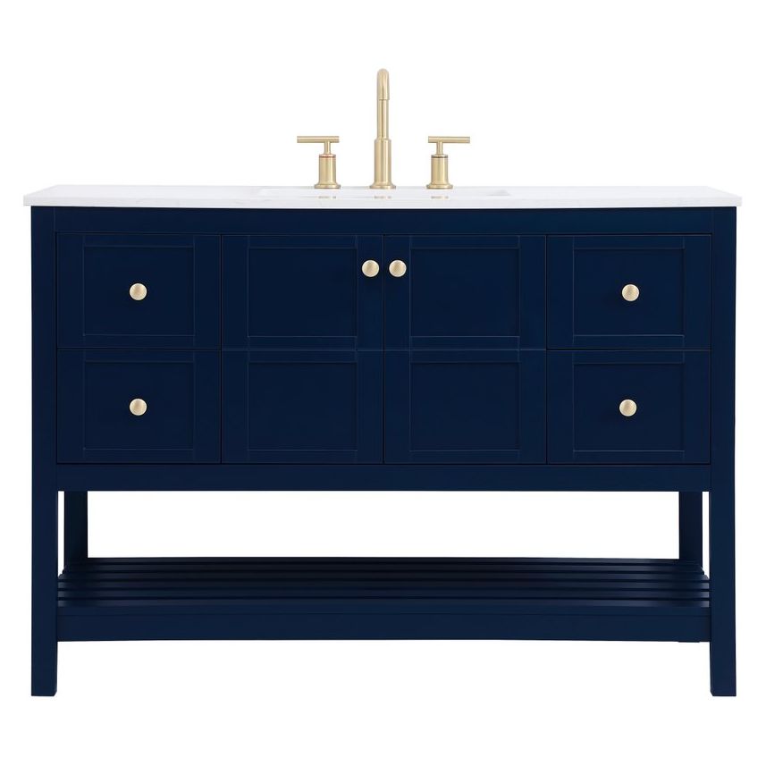 VF16448BL 48" Single Bathroom Vanity in Blue