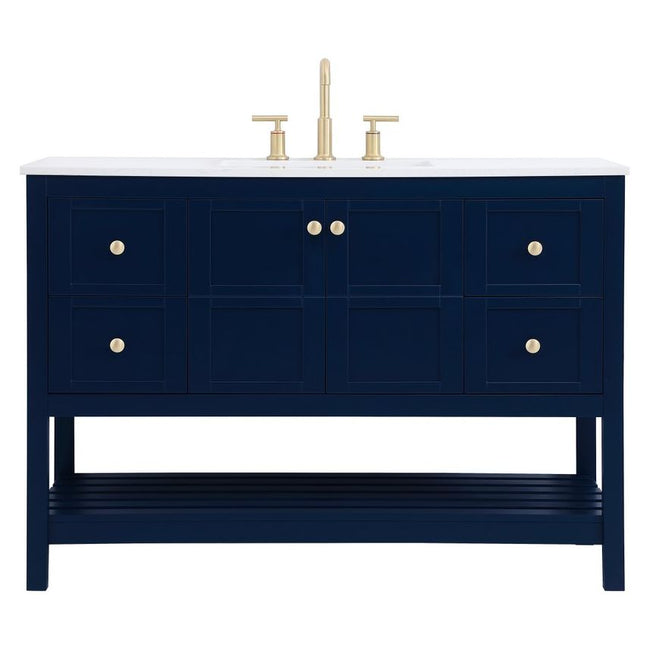 VF16448BL 48" Single Bathroom Vanity in Blue