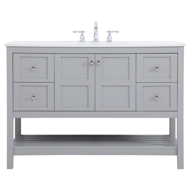 VF16448GR 48" Single Bathroom Vanity in Gray