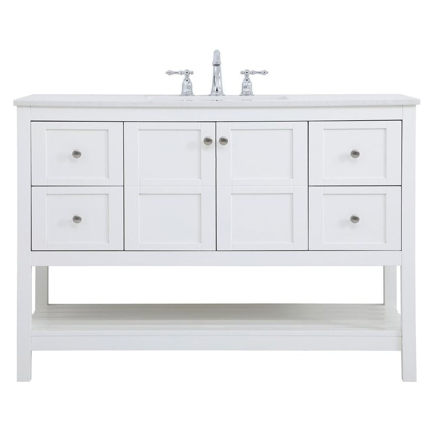 VF16448WH 48" Single Bathroom Vanity in White