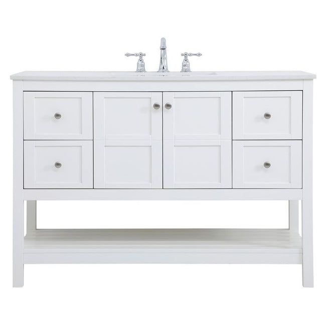 VF16448WH 48" Single Bathroom Vanity in White