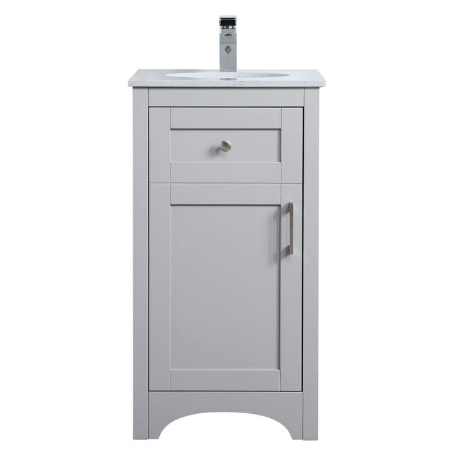 VF17018GR 18" Single Bathroom Vanity in Grey