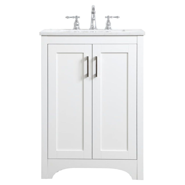 VF17024WH 24" Single Bathroom Vanity in White