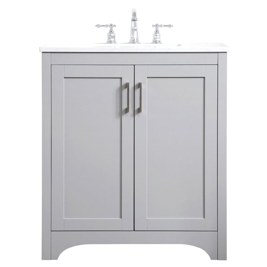 VF17030GR 30" Single Bathroom Vanity in Grey