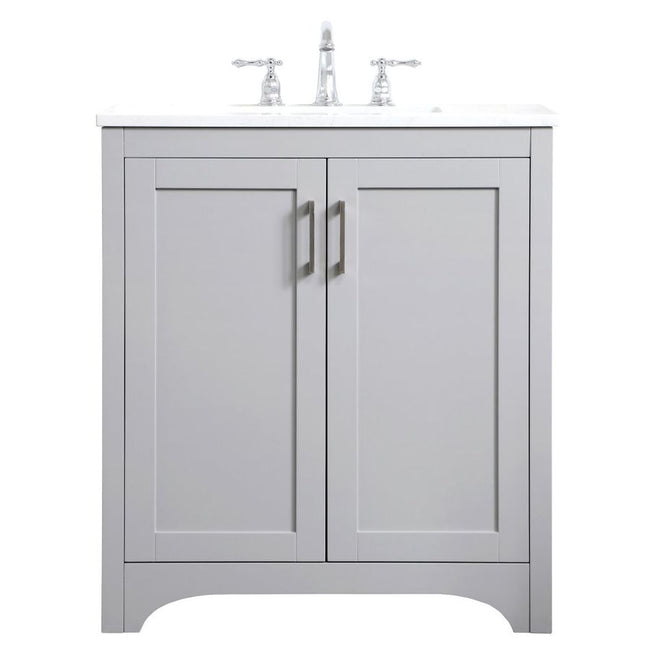 VF17030GR 30" Single Bathroom Vanity in Grey
