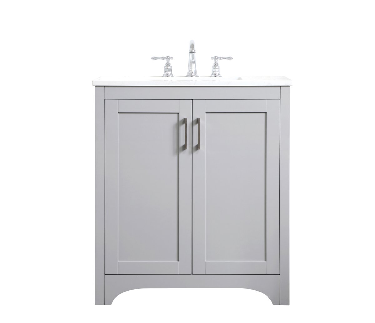 VF17030GR 30" Single Bathroom Vanity in Grey