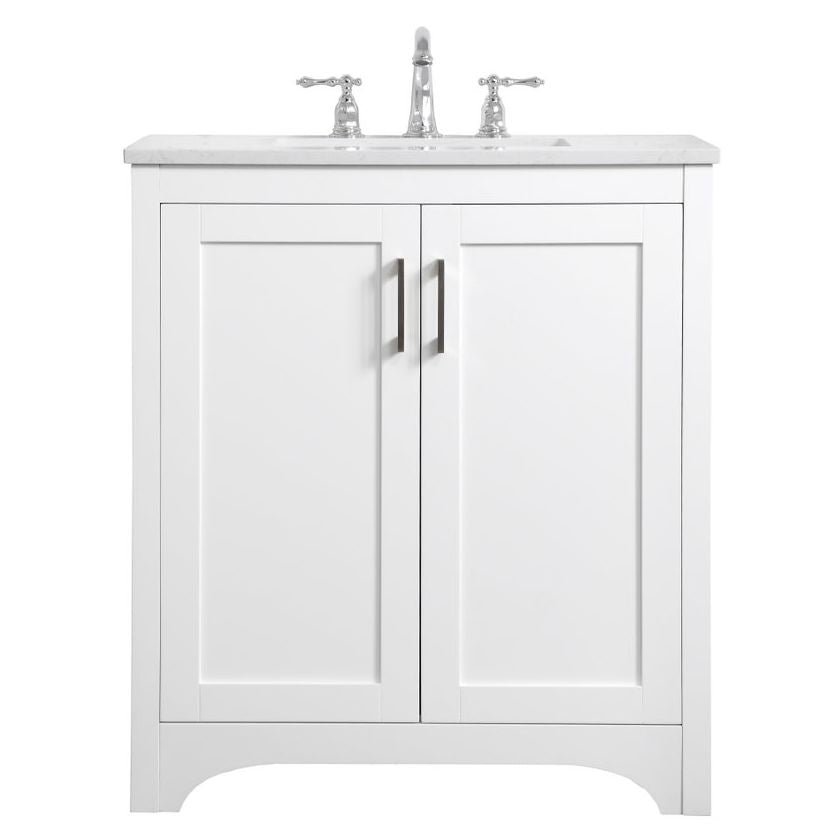 VF17030WH 30" Single Bathroom Vanity in White