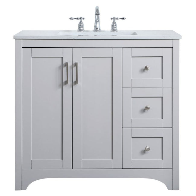 VF17036GR 36" Single Bathroom Vanity in Grey