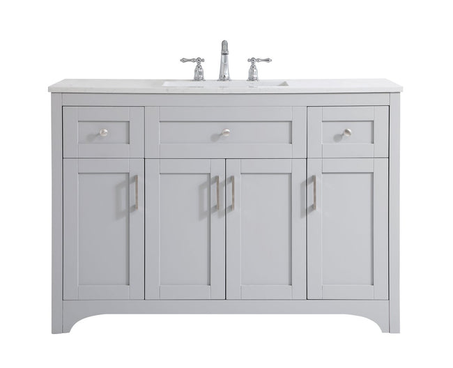 VF17048GR 48" Single Bathroom Vanity in Grey
