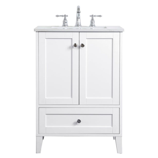 VF18024WH 24" Single Bathroom Vanity in White