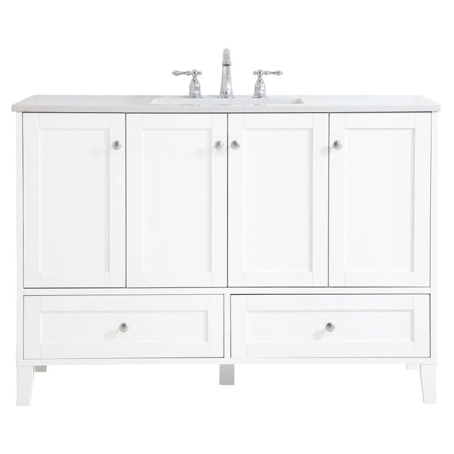 VF18048WH 48" Single Bathroom Vanity in White