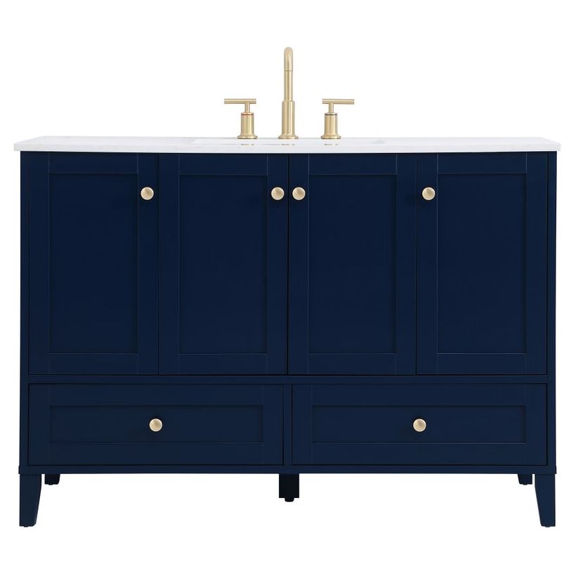 VF18048BL 48" Single Bathroom Vanity in Blue