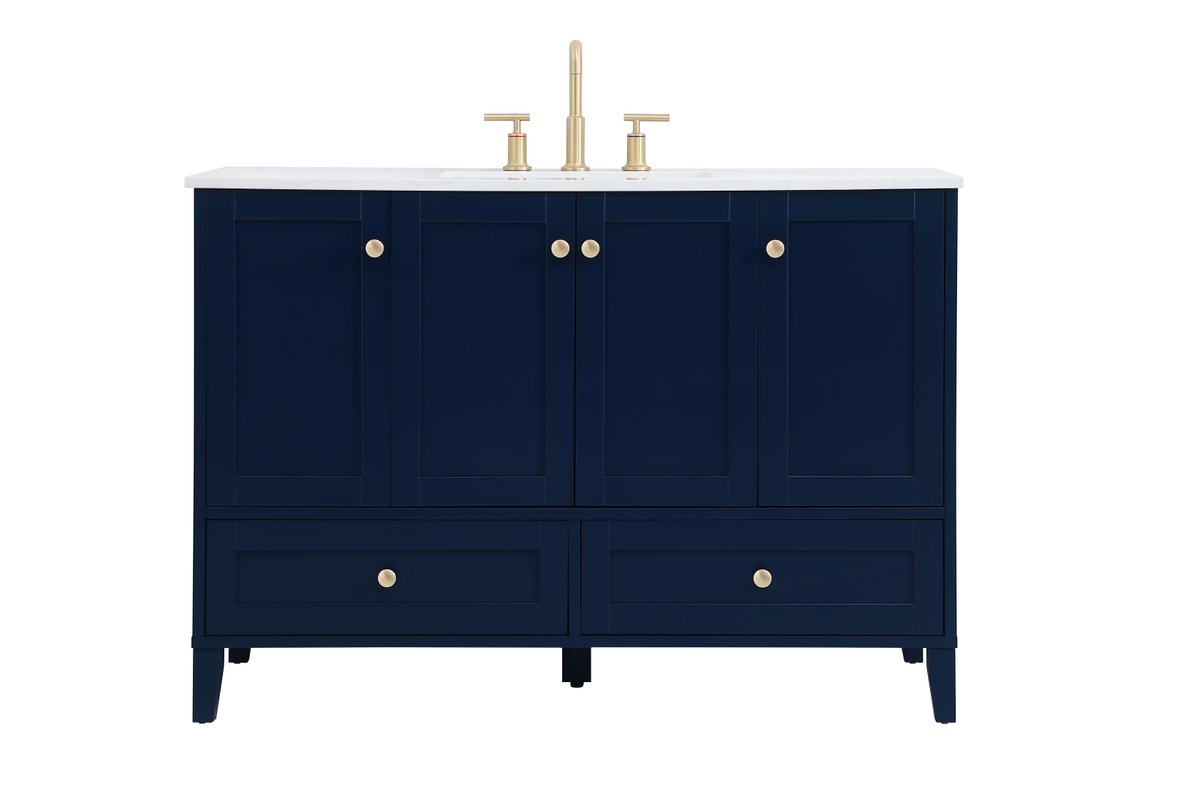 VF18048BL 48" Single Bathroom Vanity in Blue