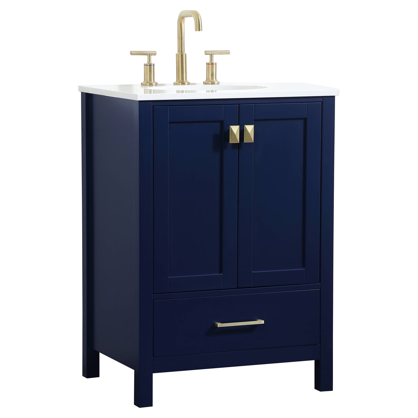 VF18824BL 24" Single Bathroom Vanity in Blue
