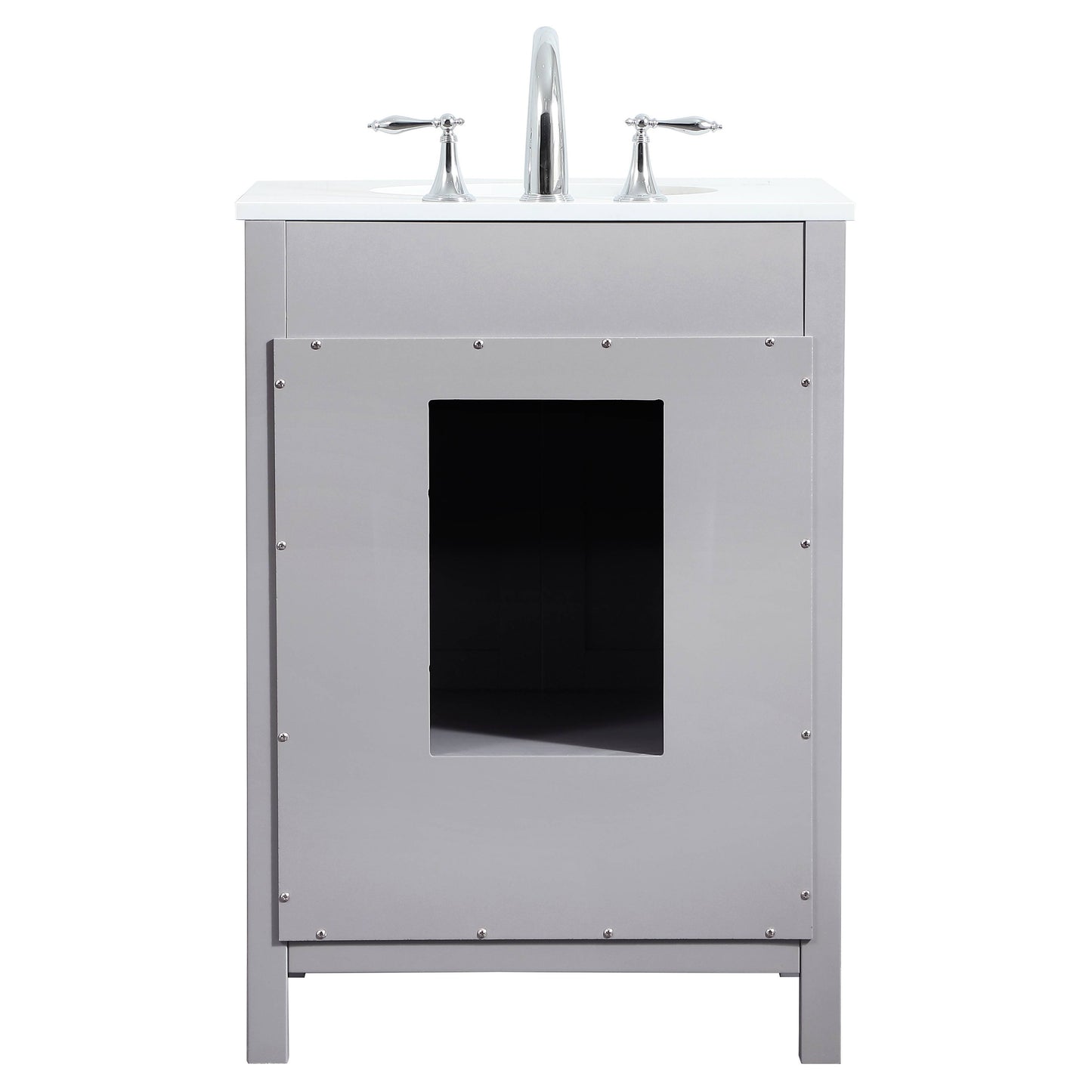 VF18824GR 24" Single Bathroom Vanity in Grey