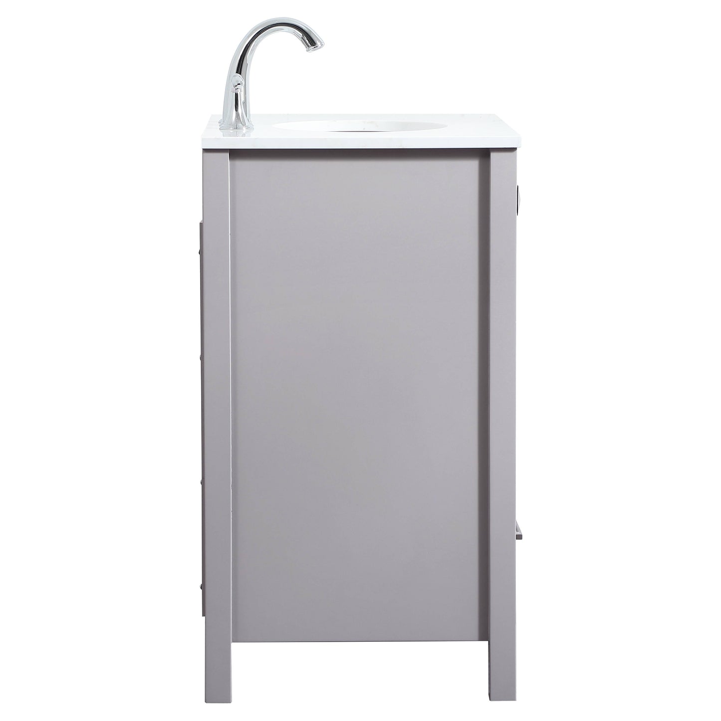 VF18824GR 24" Single Bathroom Vanity in Grey