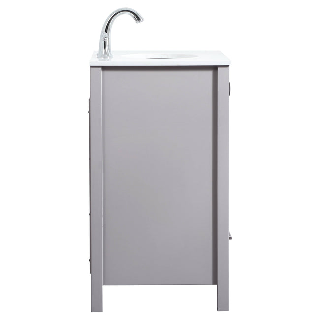 VF18824GR 24" Single Bathroom Vanity in Grey